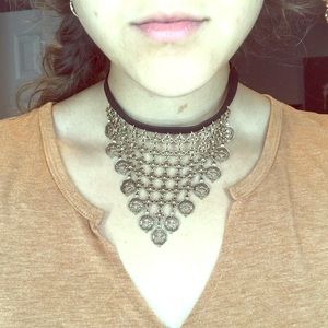Black and Gold Choker
